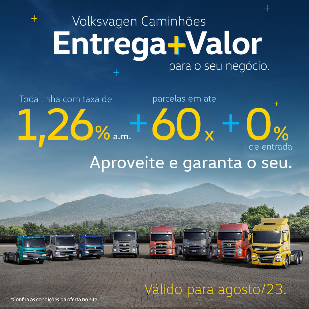 Imagem destaque de Família Volkswagen Caminhões
